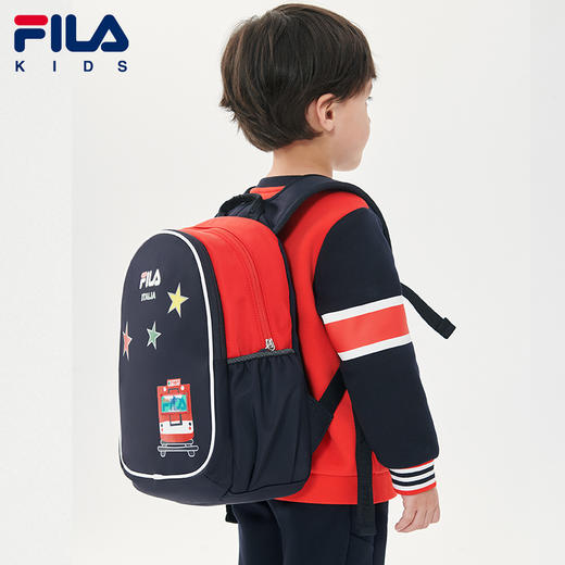 小斐乐儿童休闲背包2021秋冬新款男小童卡通轻量幼儿园书包	K17B141121 商品图1