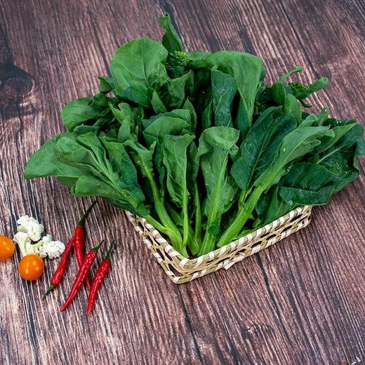 东升农场 有机芥兰 白花芥蓝青菜 广州供港新鲜蔬菜配送 300g 商品图2