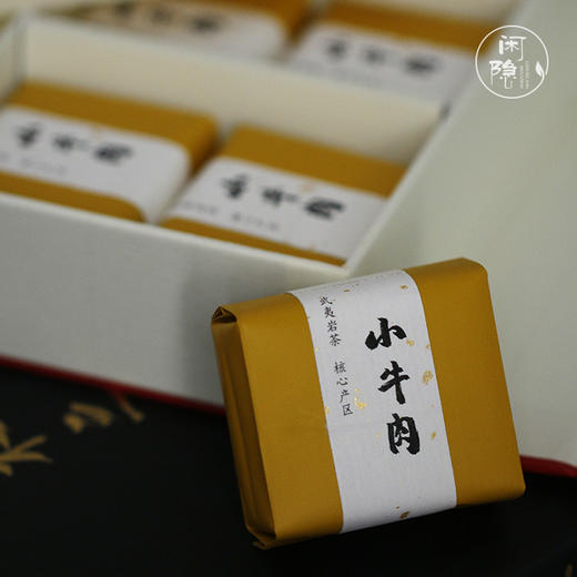小牛肉 武夷岩茶 肉桂 6泡/盒 红色 商品图1