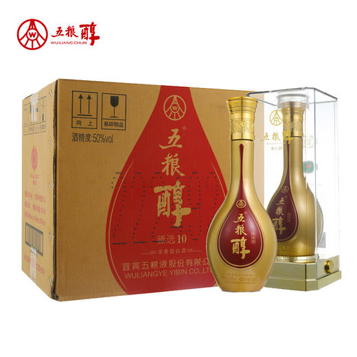 50度五粮醇·臻选10 500ml×6 整箱装 商品图0