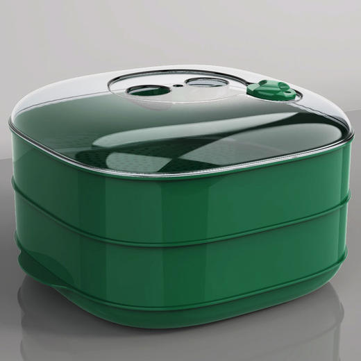 微波炉专用蒸笼包子馒头饺子加热盒带盖家用蒸盒米饭盒蒸饭饭煲 商品图0