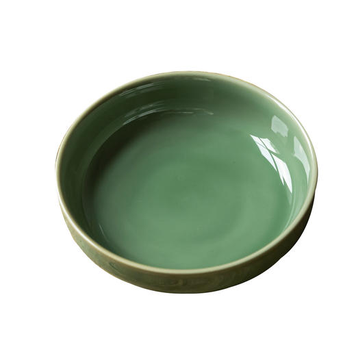 茶香记 景德镇手作 青釉干泡盘 壶承 越窑青瓷 青莹玉润 端庄大方 商品图4