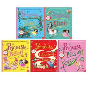【宝莉爹书单·4岁+】The Princess 公主系列5册绘本套装 女孩童话故事绘本 Caryl Hart代表作  Nosy Crow Stories Aloud 赠官方原声音频