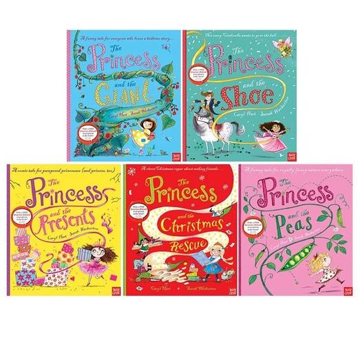 【宝莉爹书单·4岁+】The Princess 公主系列5册绘本套装 女孩童话故事绘本 Caryl Hart代表作  Nosy Crow Stories Aloud 赠官方原声音频 商品图0