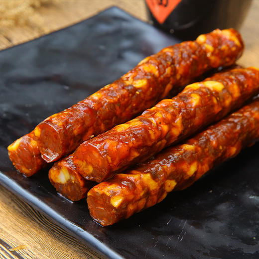 【恩施】不落一个 烟熏香肠 原味麻辣味 500g/袋 商品图6