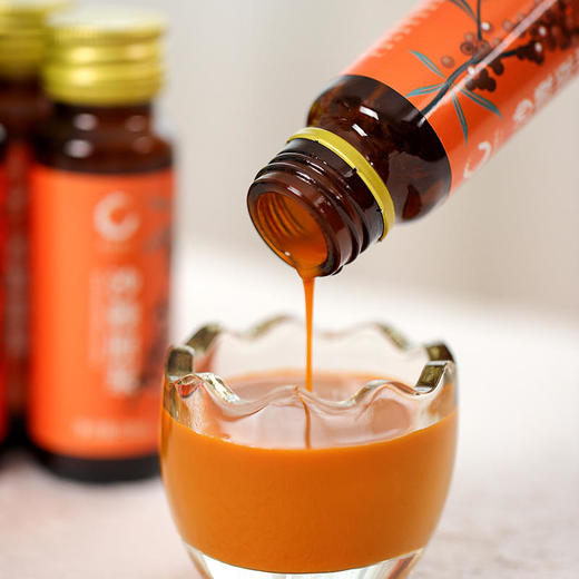 【远方检测SGS2次复检308项农残0检出内蒙原始主义沙棘原浆 有机原料/远方定制有机沙棘全果原浆保留沙棘本真】每日一支补充所需维生素CJ 商品图4