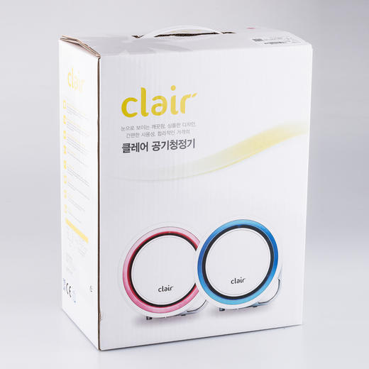 韩国原产clair R2升级版家用除甲醛除尘除有害物质净化器 商品图3