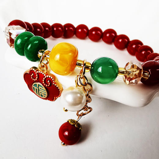 「第二条半价！新年手链」生肖本命年手链红手链时尚饰品 商品图2