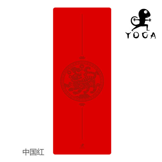 壁虎新款【金虎送福】天然橡胶瑜伽垫 【七十二小时发货】 商品图0