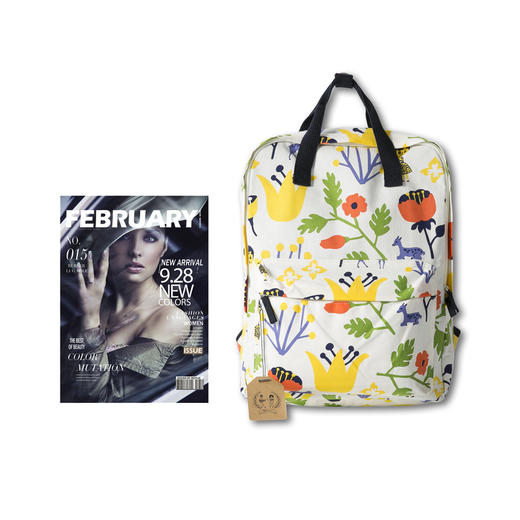 韩国原产1537时尚个性休闲旅游双肩包背包书包 商品图1