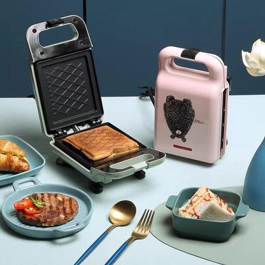 德国ERNTE三明治早餐机轻食机家用多功能面包烤吐司神器三文治机 商品图1