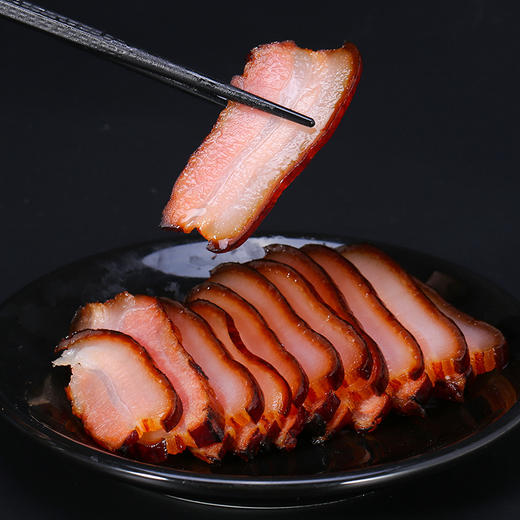 【土家腊五花】腊肉腊五花腊后座农家自制烟熏腊味 500g*袋 商品图2