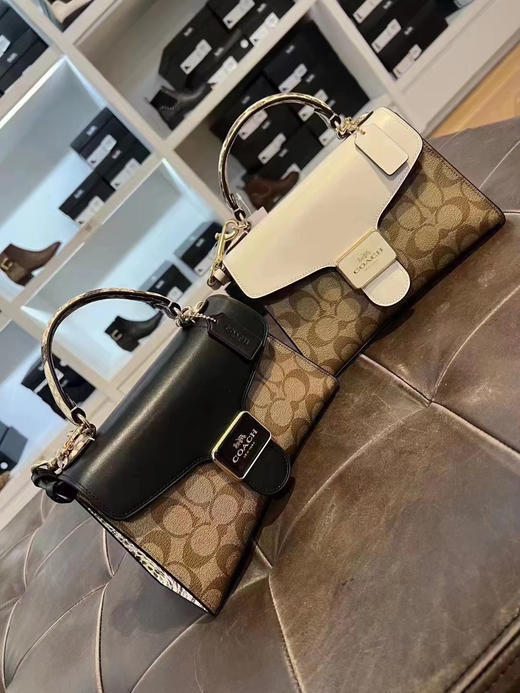 超级好看！💰1350✈️Coach 新款Pepper沙漏包 高级感扑面而来 商品图4