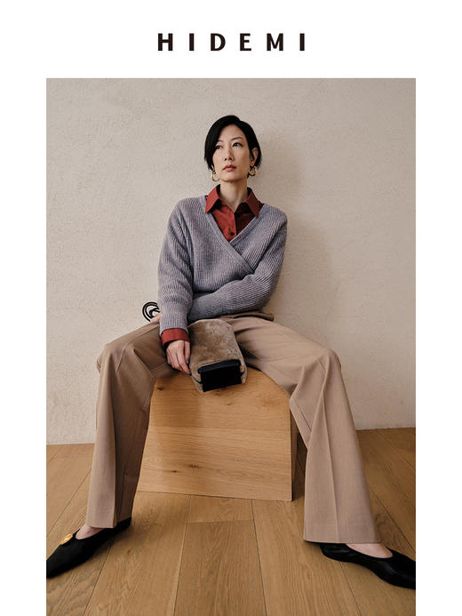 HIDEMI 限定款皮毛一体水桶包中号/可肩背 商品图4