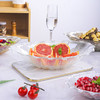 顺祥帕里加厚玻璃椭圆碗创意水果盘 商品缩略图1