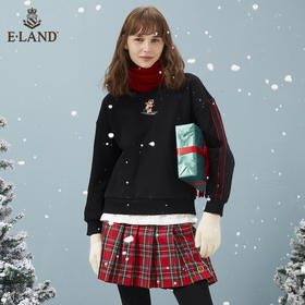 衣恋宽松休闲圆领卫衣EEMTB4CQ1N