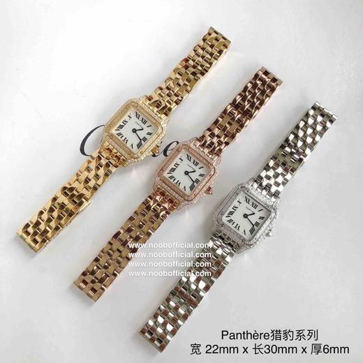 原单品质！！！Panthère de Cartier 卡地亚猎豹系列 女装表款，朗达瑞士进口石英机芯。316L精钢表壳，尺寸：宽度22mm 长度30mm 厚度6mm 商品图12