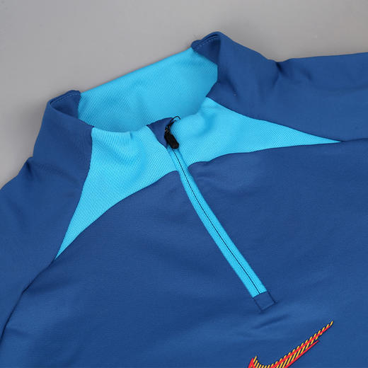 NIKE/耐克足球光板半拉链长袖套头训练服成人男DH8733407 商品图2