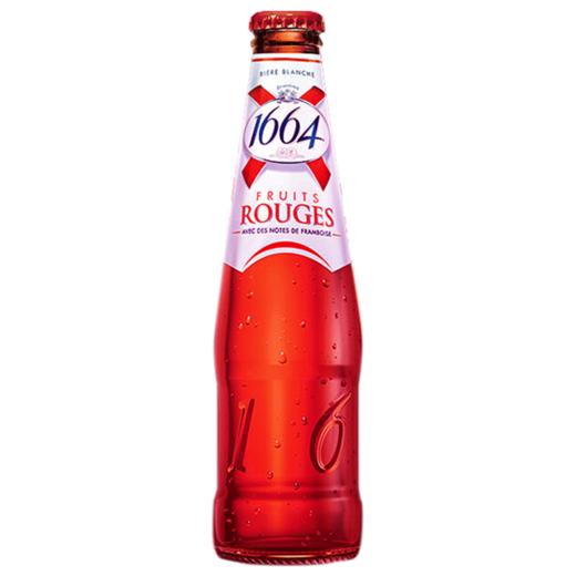  1664树莓250ml*6瓶 法国原装进口啤酒 克伦堡凯旋精酿系 1664啤酒  商品图4
