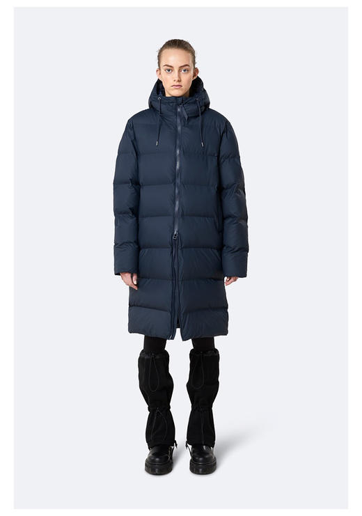 -20℃无压力北欧Rains高端到顶3M新雪丽中长款防风防水加厚棉衣 商品图4