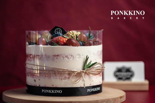 红丝绒乳酪半裸奶油蛋糕 商品图1