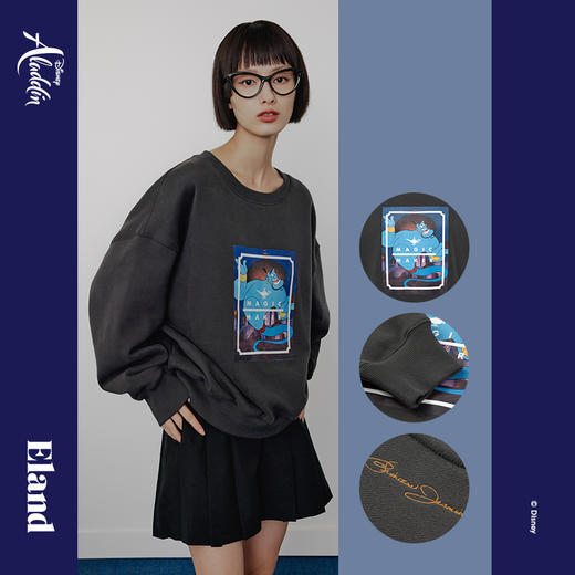 衣恋迪士尼阿拉丁圆领卫衣EEMTB4CP1N 商品图3