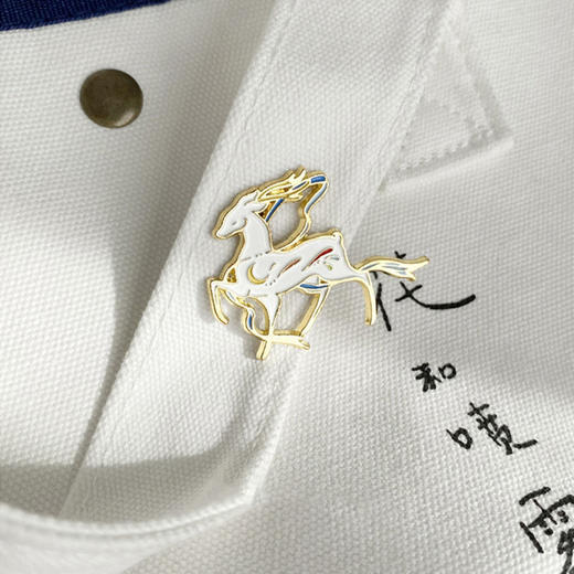 中国风文艺金属胸针新年徽章吉祥如意衣物装饰领针复古风胸章别针 商品图2