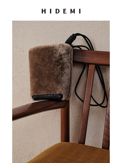 HIDEMI 限定款皮毛一体水桶包中号/可肩背 商品图3