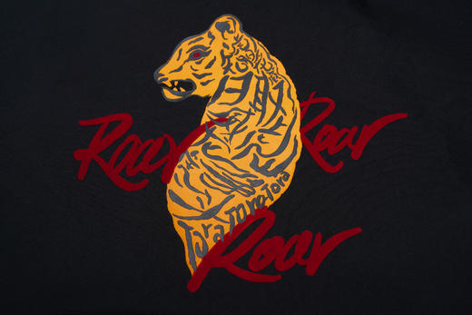 2022虎年大吉大利款电影最TOP拜年服新年装男女帽衫圆领卫衣 商品图3