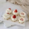 100%进口动物淡奶油-圣诞纸杯蛋糕A款 商品缩略图0