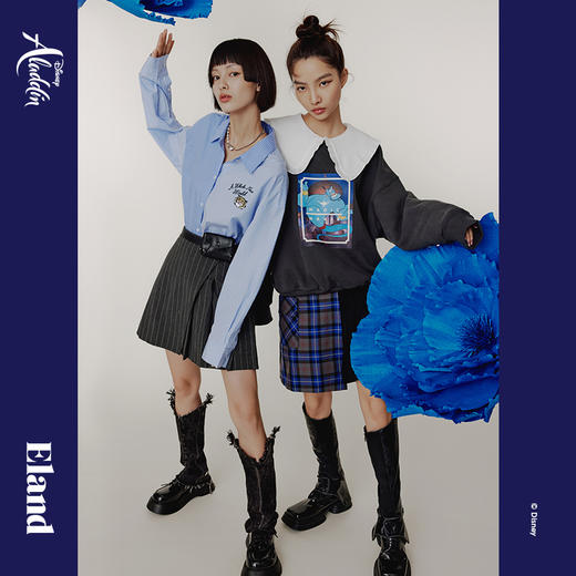 衣恋迪士尼阿拉丁圆领卫衣EEMTB4CP1N 商品图1