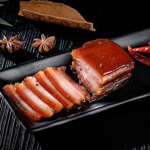 【土家腊五花】腊肉腊五花腊后座农家自制烟熏腊味 500g*袋 商品图3