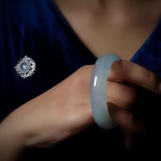 高冰种翡翠手镯 商品图6