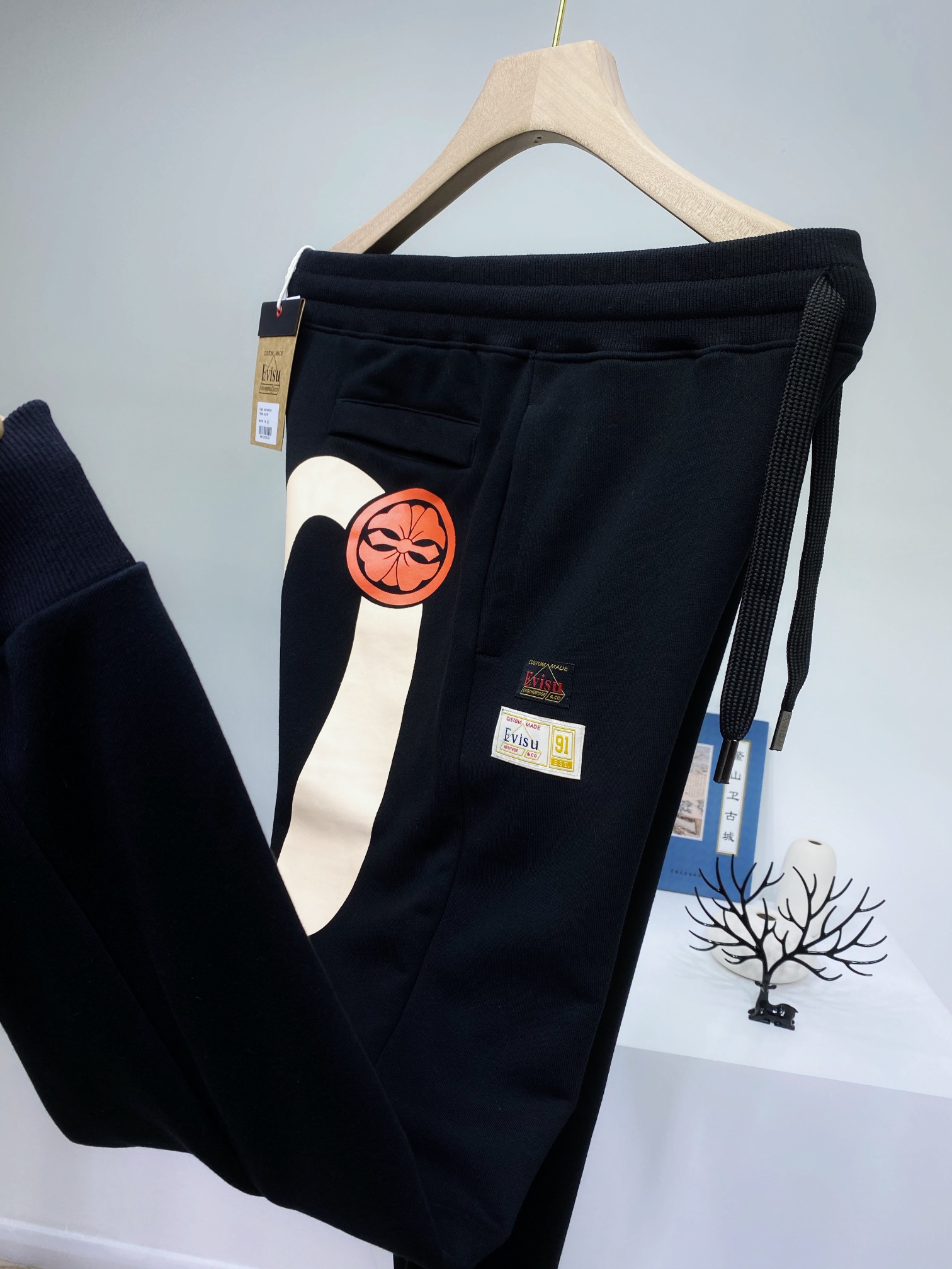 点此购买 福神男女大m印花毛圈休闲卫裤 yr 209535