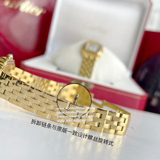 原单品质！！！Panthère de Cartier 卡地亚猎豹系列 女装表款，朗达瑞士进口石英机芯。316L精钢表壳，尺寸：宽度22mm 长度30mm 厚度6mm 商品图2