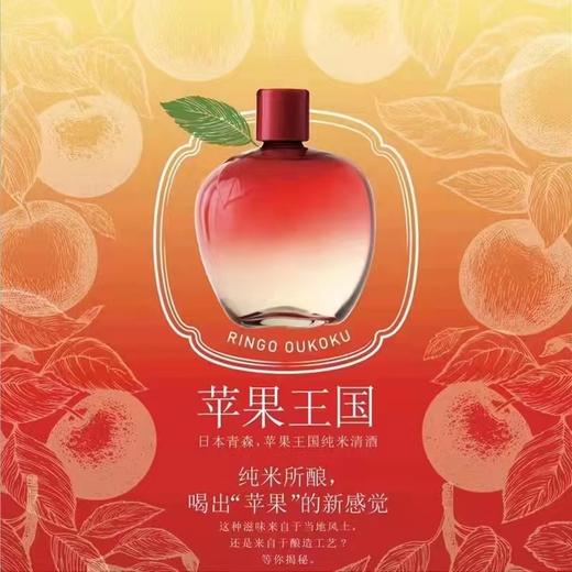 美丽市场超市-青森苹果王国清酒 商品图0