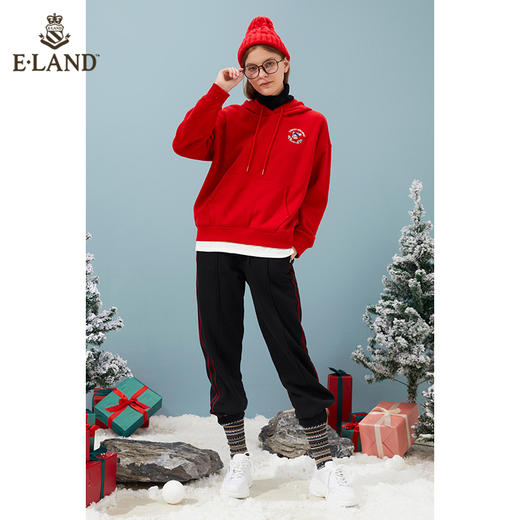 衣恋圣诞款柯基帽衫EEMTB4CC6C 商品图1