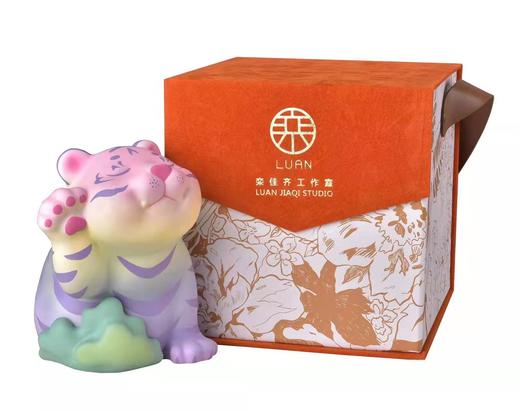大力招财虎-梦幻彩虹限量版-栾佳齐 商品图0
