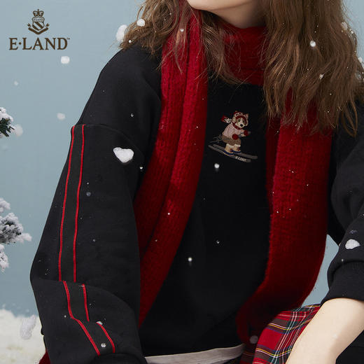 衣恋宽松休闲圆领卫衣EEMTB4CQ1N 商品图3