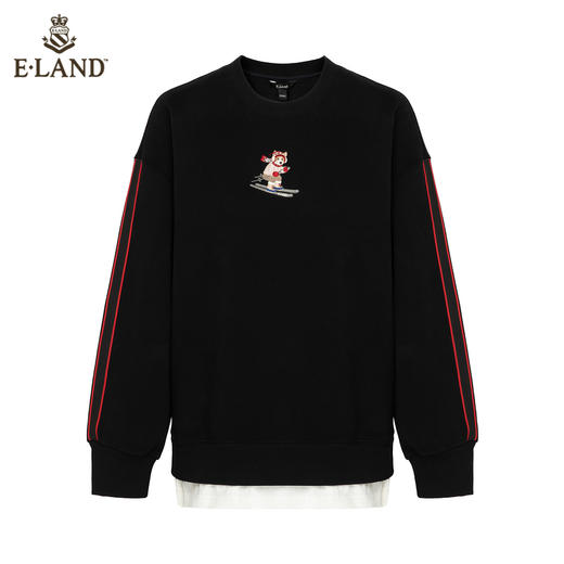 衣恋宽松休闲圆领卫衣EEMTB4CQ1N 商品图4