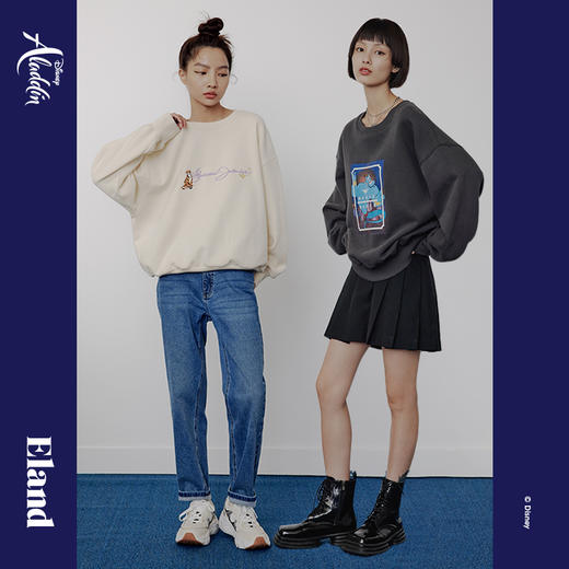 衣恋迪士尼阿拉丁圆领卫衣EEMTB4CP1N 商品图2