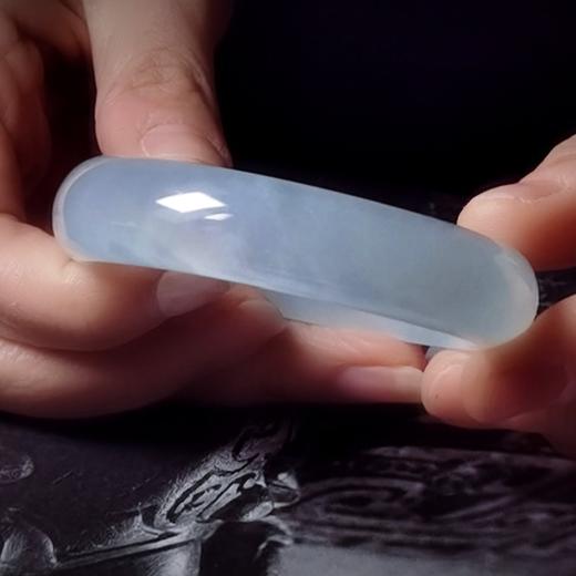 高冰种翡翠手镯 商品图9