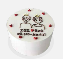 爱的告白-6寸进口动物奶油