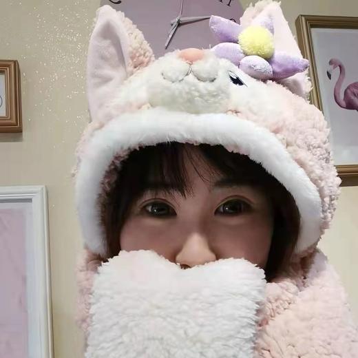 卡通围巾帽子手套3件一体日系超可爱毛绒围脖【12月22日发完】 商品图8