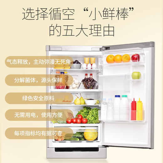 循空冰箱保鲜棒杀jun消毒去异味除臭抑jun除味条除jun棒 商品图1