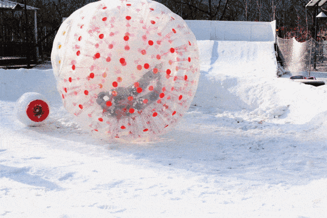 【稻渔空间/免门票】48元抢购原价150元冰雪套票:雪圈(不限时) 冰上