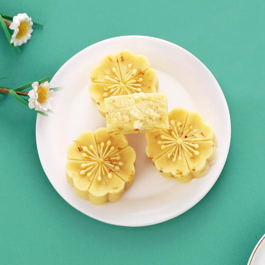 【中欧班列精选】雅觅 金桂薄荷绿豆糕 糕点传统小吃办公下午茶休闲食品手工特产零食 商品图0