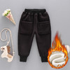 【精选优质面料 舒适健康】新品冬季爆款裤子韩版中小童休闲裤男女童宝宝字母纯色绣花裤童装 商品缩略图12
