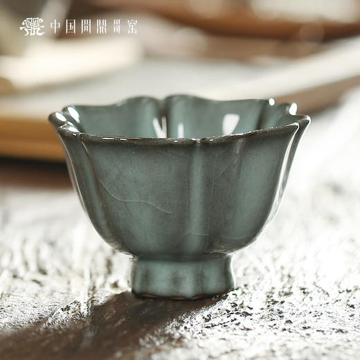 问鼎哥窑锦绣宋纹葵露杯（缺货） 商品图0