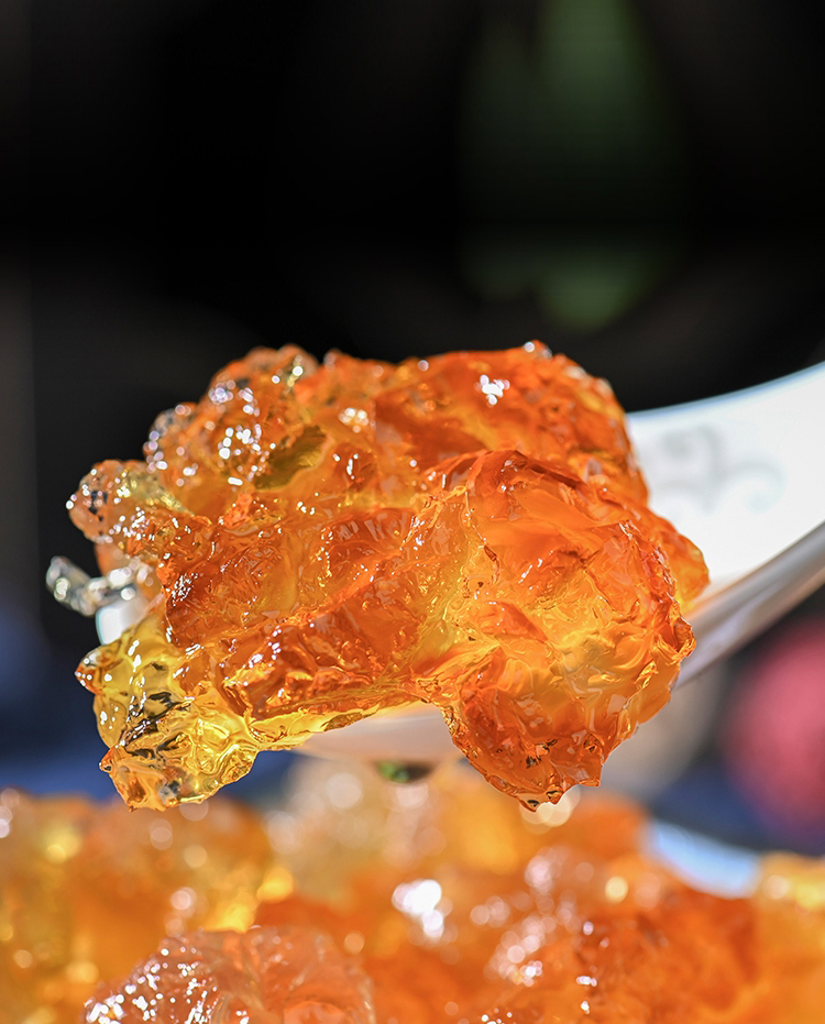 【天然桃胶】来自玉龙雪山、泡发率高、胶质浓郁、软糯爽滑